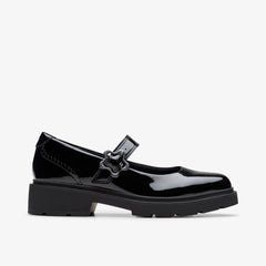 Eris Jane Youth Black Patent | Clarks US