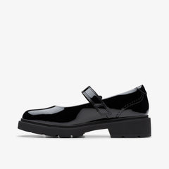 Eris Jane Youth Black Patent | Clarks US