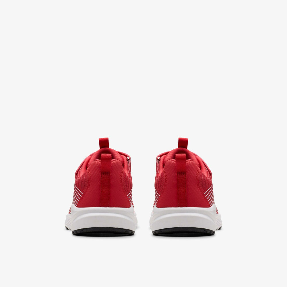Deyes Dash Kid Red Synthetic | Clarks