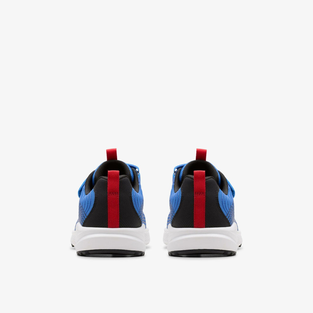 Deyes Dash Kid Blue Synthetic | Clarks Onsale