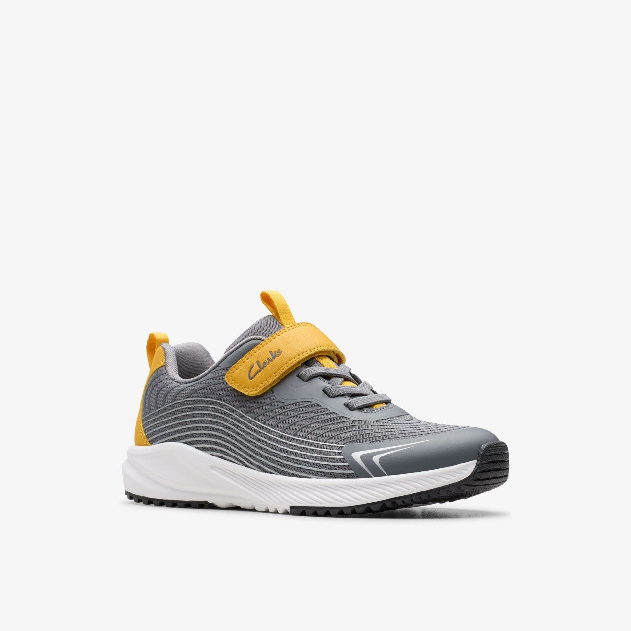 Deyes Dash Kid Grey Synthetic | Clarks Discount