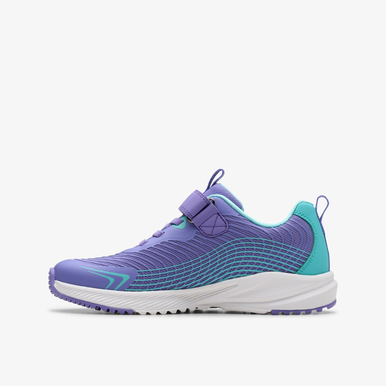 Deyes Dash Kids Purple Synthetic | Clarks For Sale
