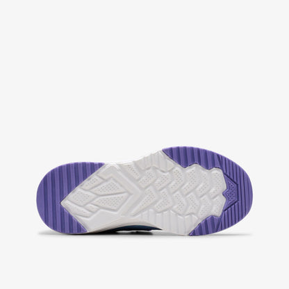 Deyes Dash Kids Purple Synthetic | Clarks For Sale