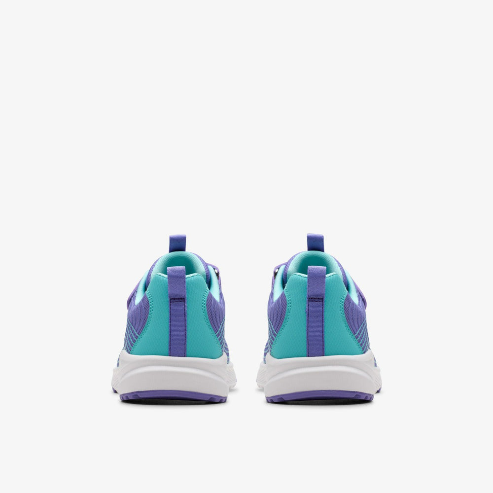 Deyes Dash Kids Purple Synthetic | Clarks For Sale