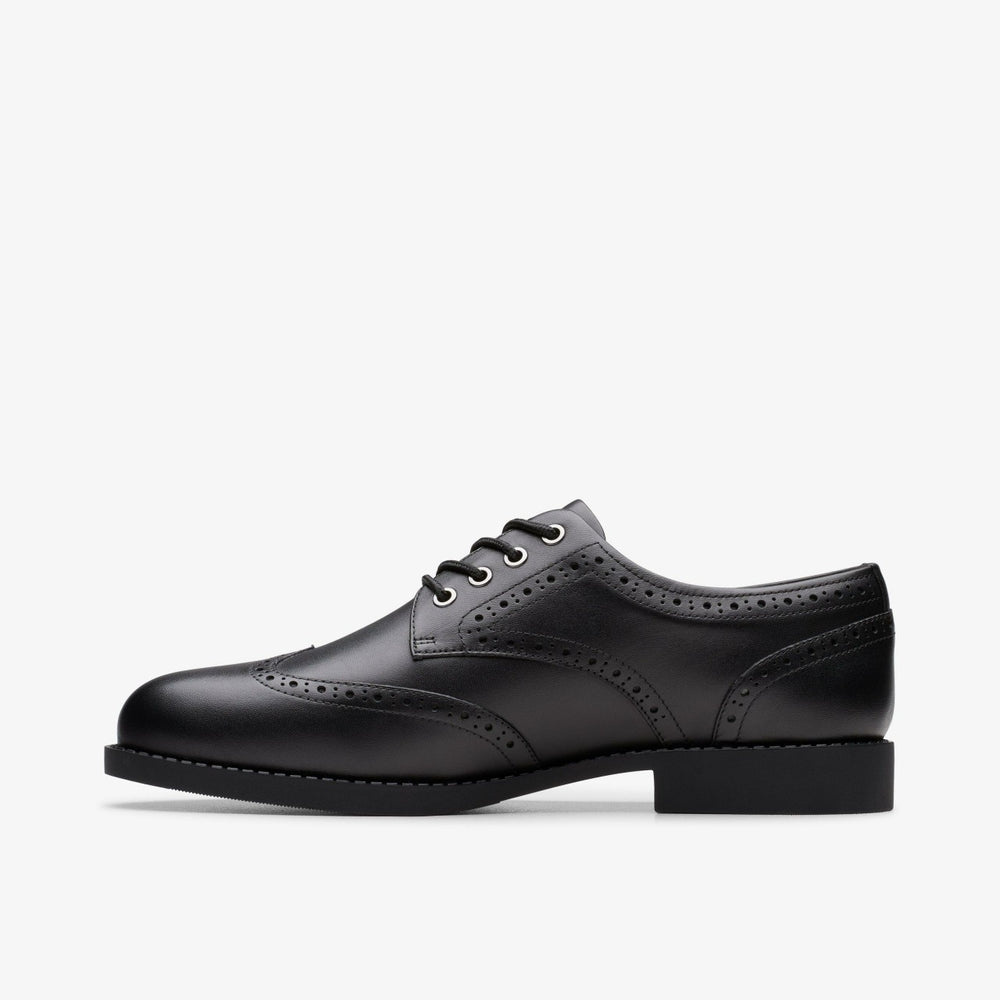 Tapa Pure Youth Black Leather | Clarks