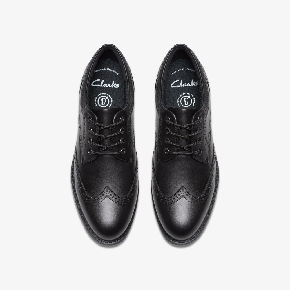 Tapa Pure Youth Black Leather | Clarks
