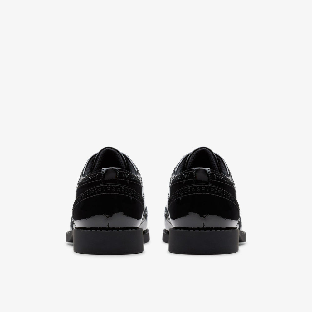 Tapa Pure Youth Black Patent | Clarks Discount