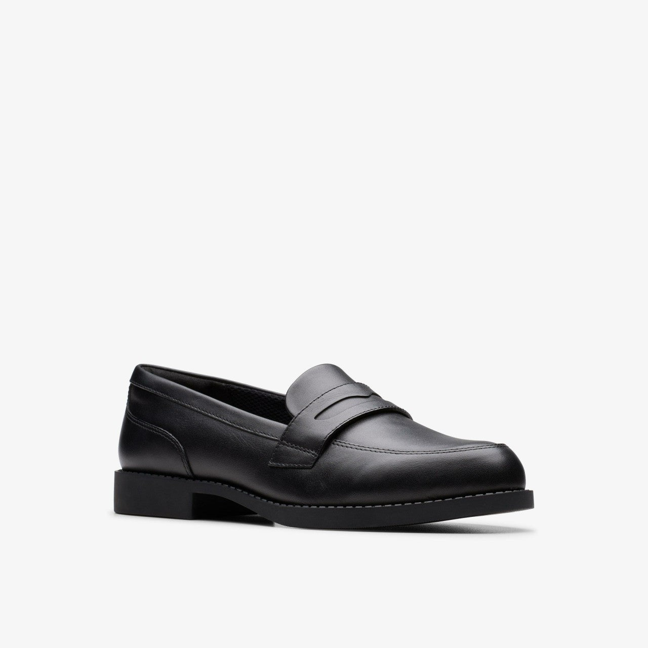 Tapa Edge Youth Black Leather | Clarks Sale