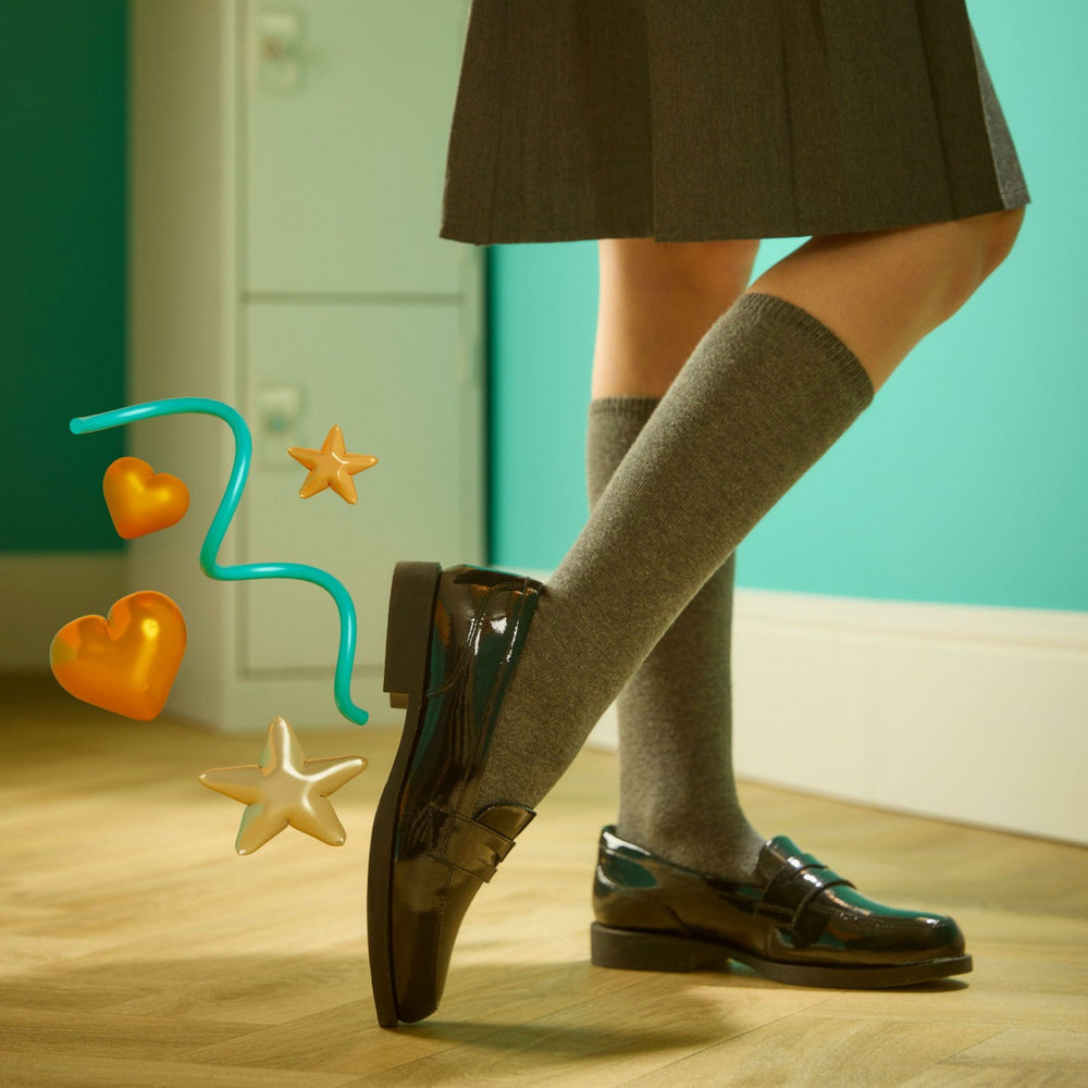 Tapa Edge Youth Black Patent | Clarks Onsale