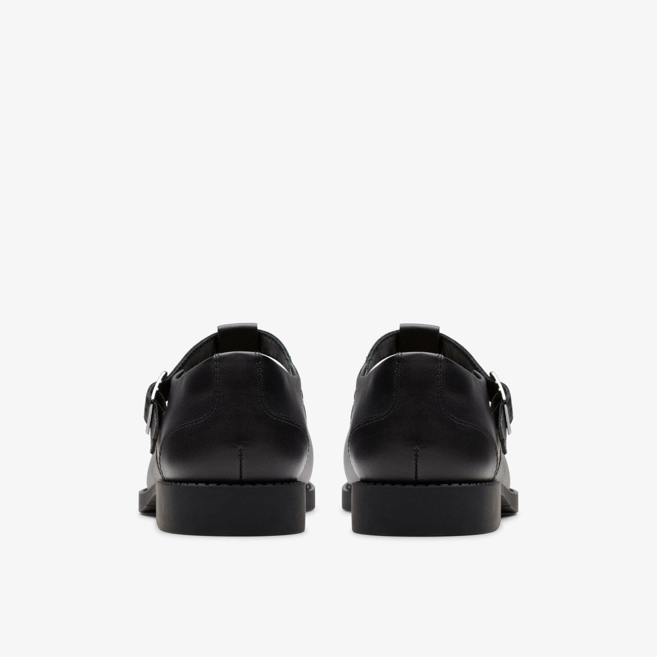Tapa Hope Youth Black Leather | Clarks Onsale