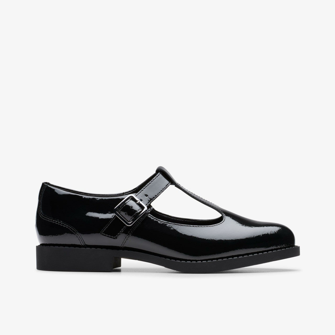 Tapa Hope Youth Black Patent | Clarks Sale