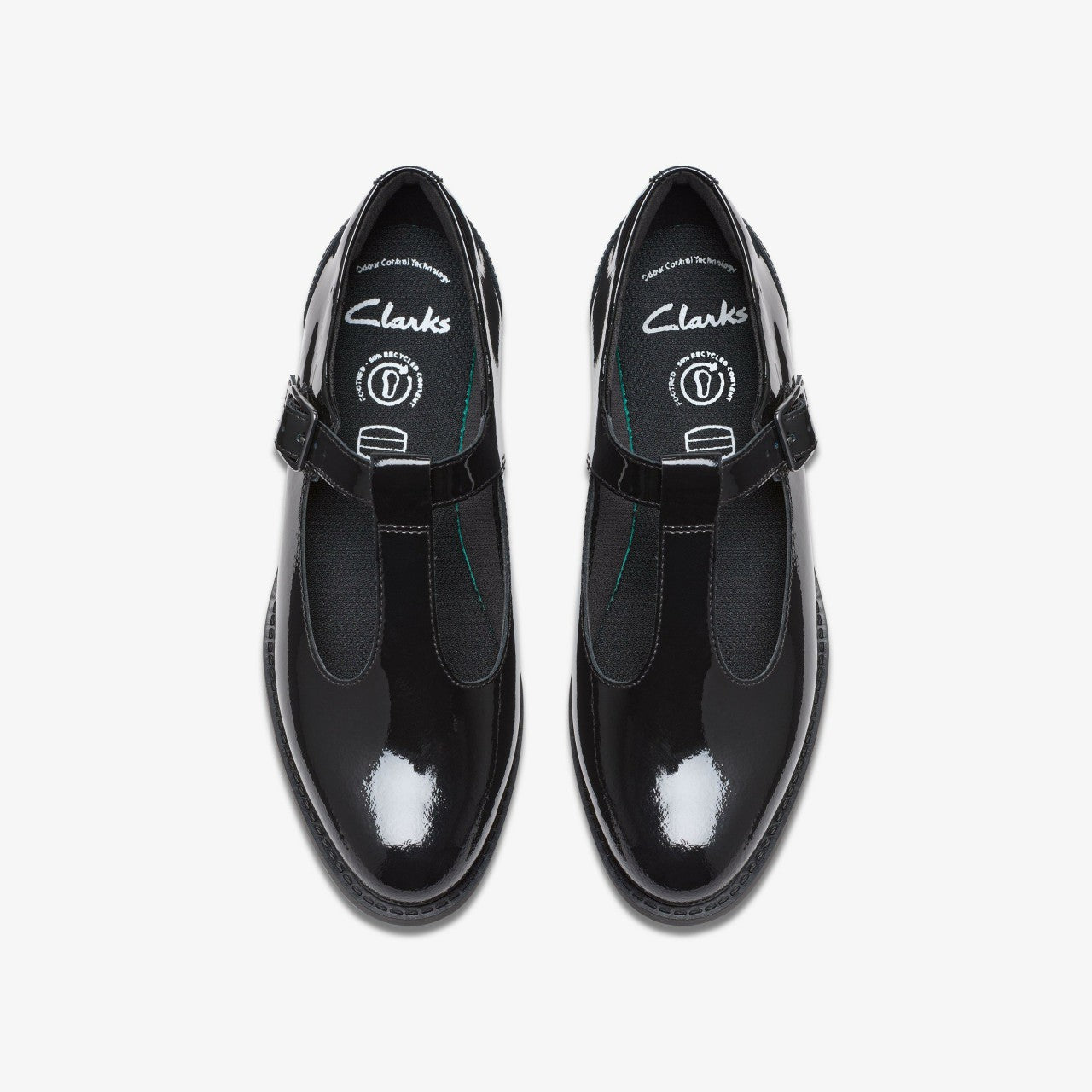 Tapa Hope Youth Black Patent | Clarks Sale