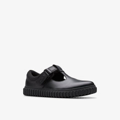 Cove Hope Kid Black Leather | Clarks Sale