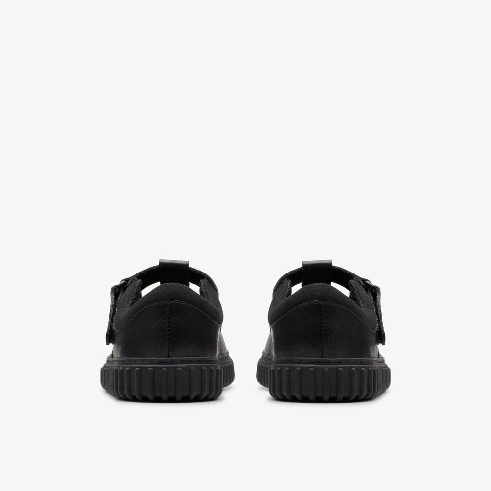 Cove Hope Kid Black Leather | Clarks Sale