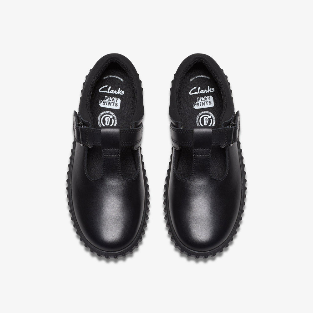 Cove Hope Kid Black Leather | Clarks Sale