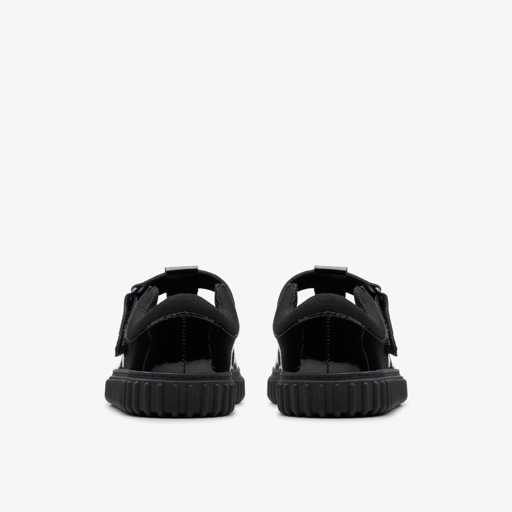 Cove Hope Kid Black Patent | Clarks Discount
