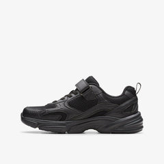 Crafton Move Kid Black | Clarks