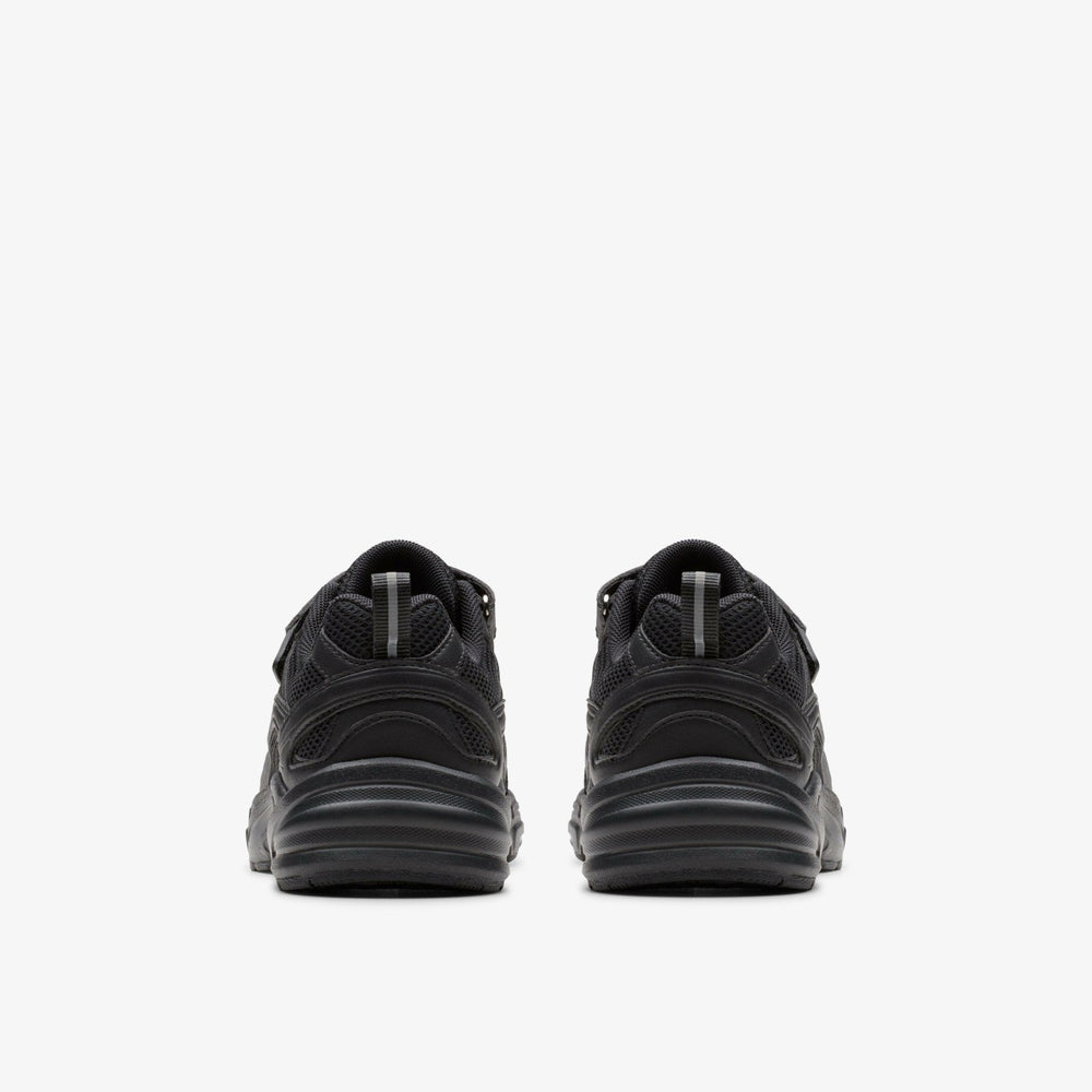 Crafton Move Kid Black | Clarks