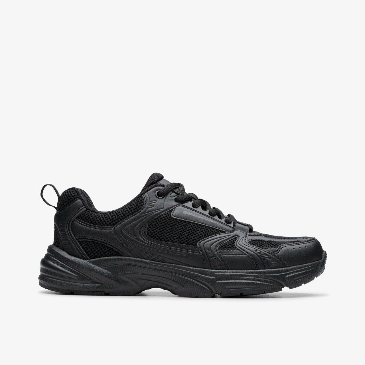 Crafton Move Youth Black | Clarks Discount