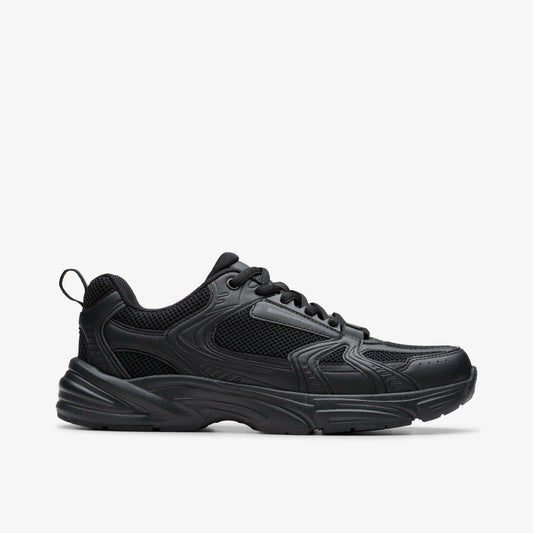 Crafton Move Youth Black | Clarks Discount