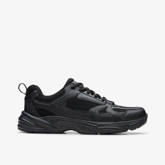 Crafton Move Youth Black | Clarks Discount