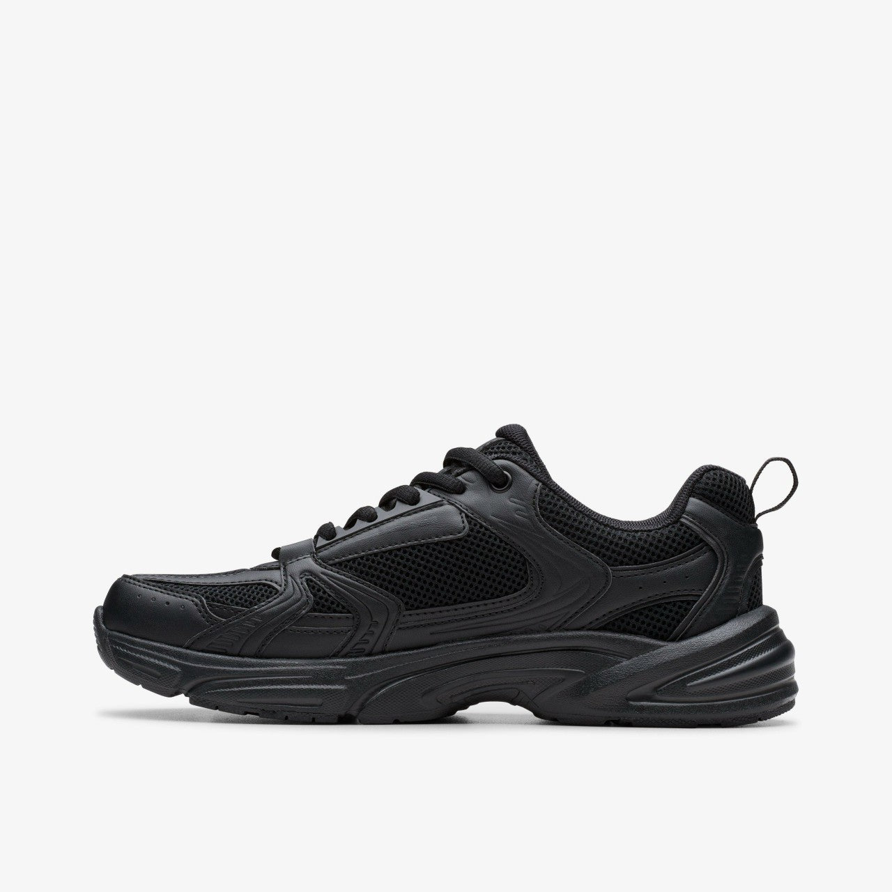 Crafton Move Youth Black | Clarks Discount