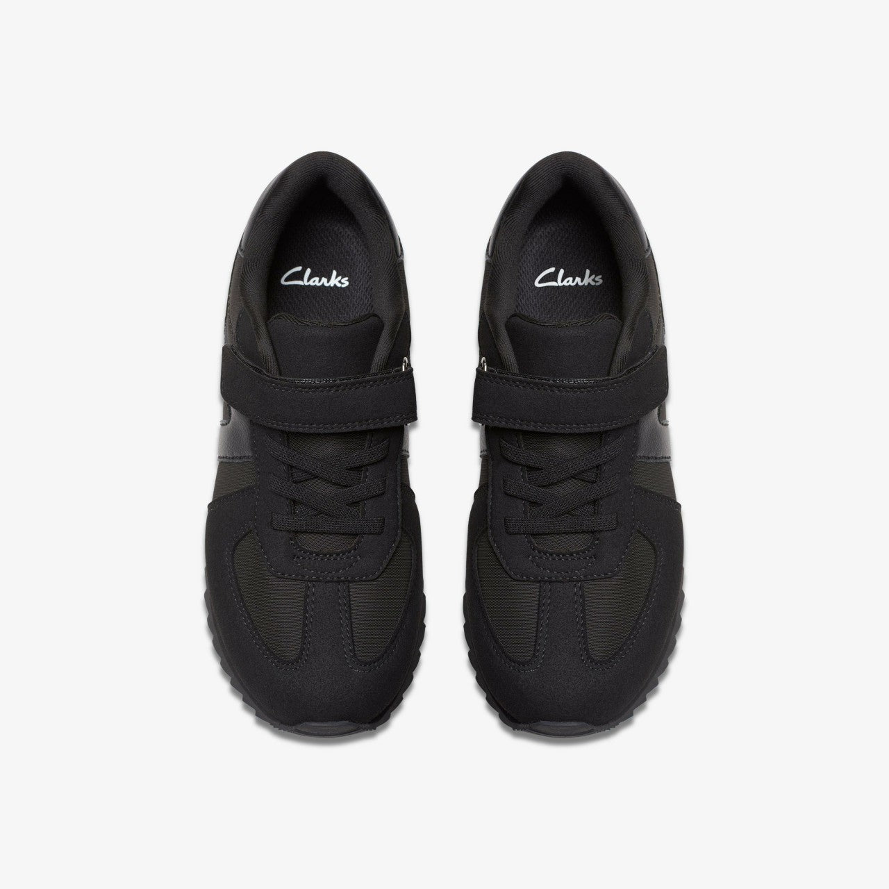 Jaspen Vibe Kid Black/Black | Clarks For Sale