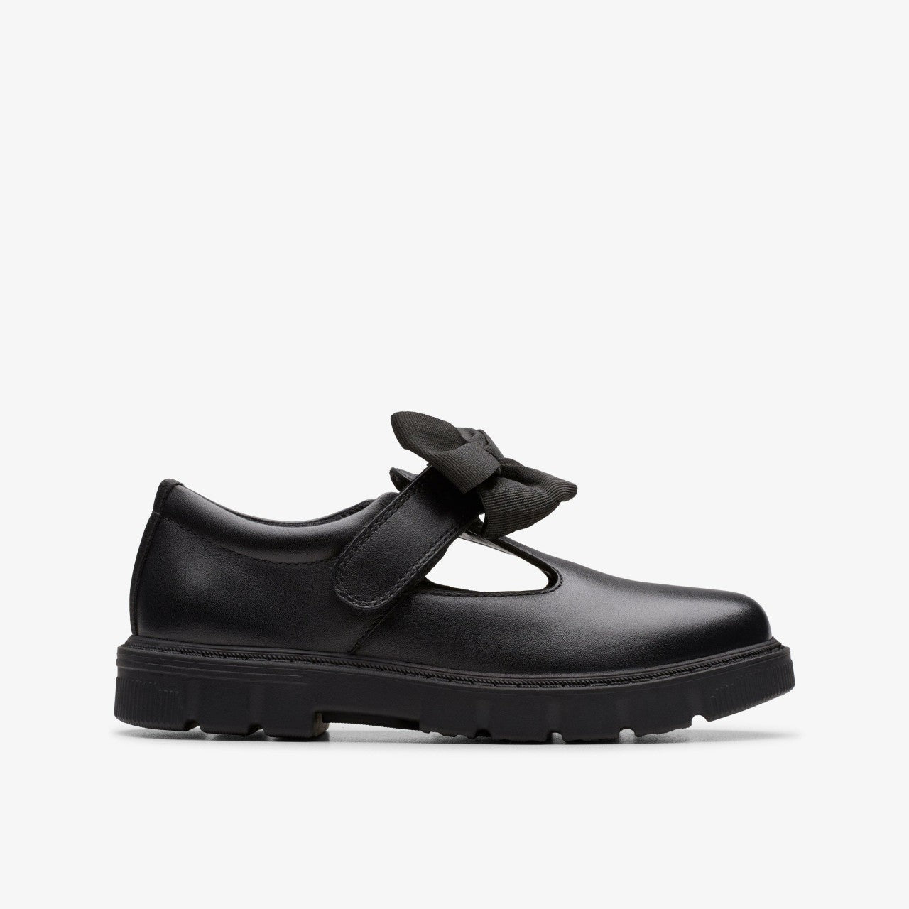 Lorcam Hope Kid Black Leather | Clarks Onsale