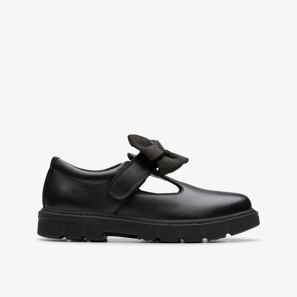 Lorcam Hope Kid Black Leather | Clarks Onsale