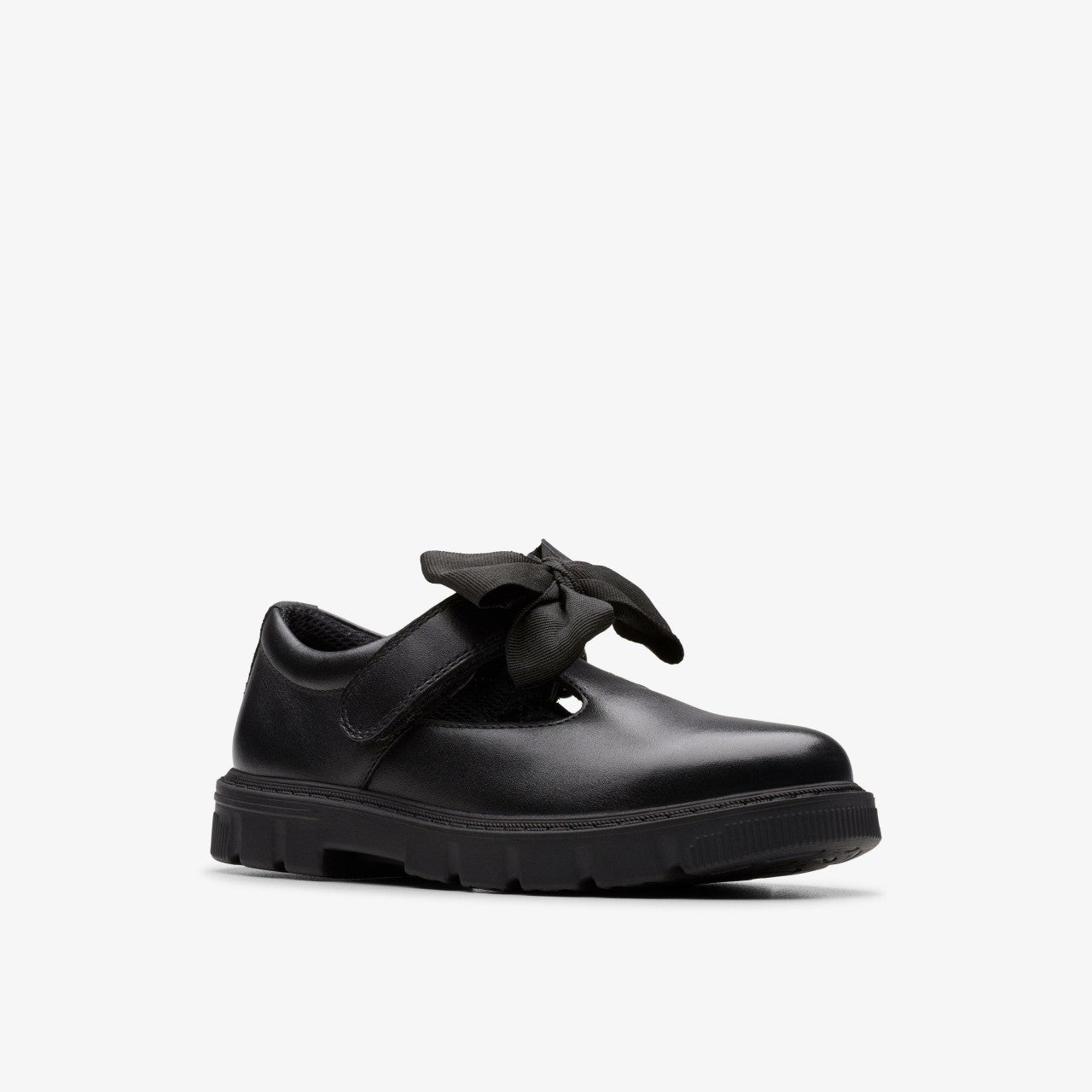 Lorcam Hope Kid Black Leather | Clarks Onsale