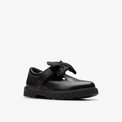 Lorcam Hope Kid Black Leather | Clarks Onsale