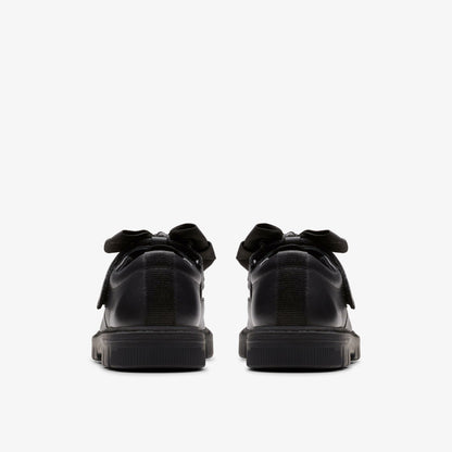 Lorcam Hope Kid Black Leather | Clarks Onsale