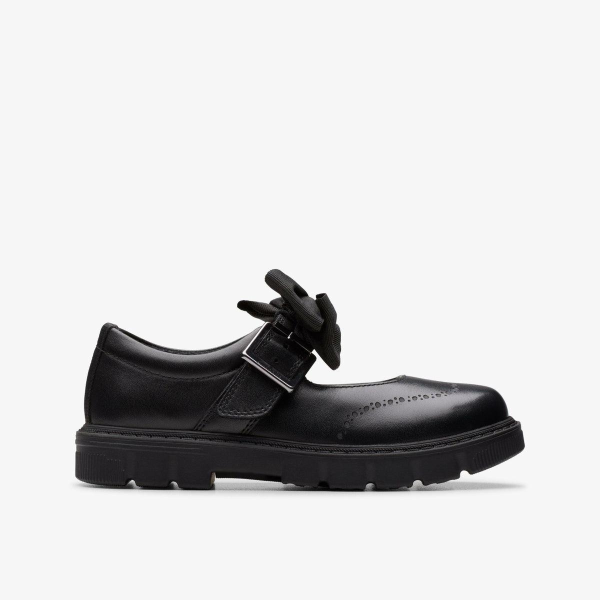 Lorcam Jane Kid Black Leather | Clarks Sale