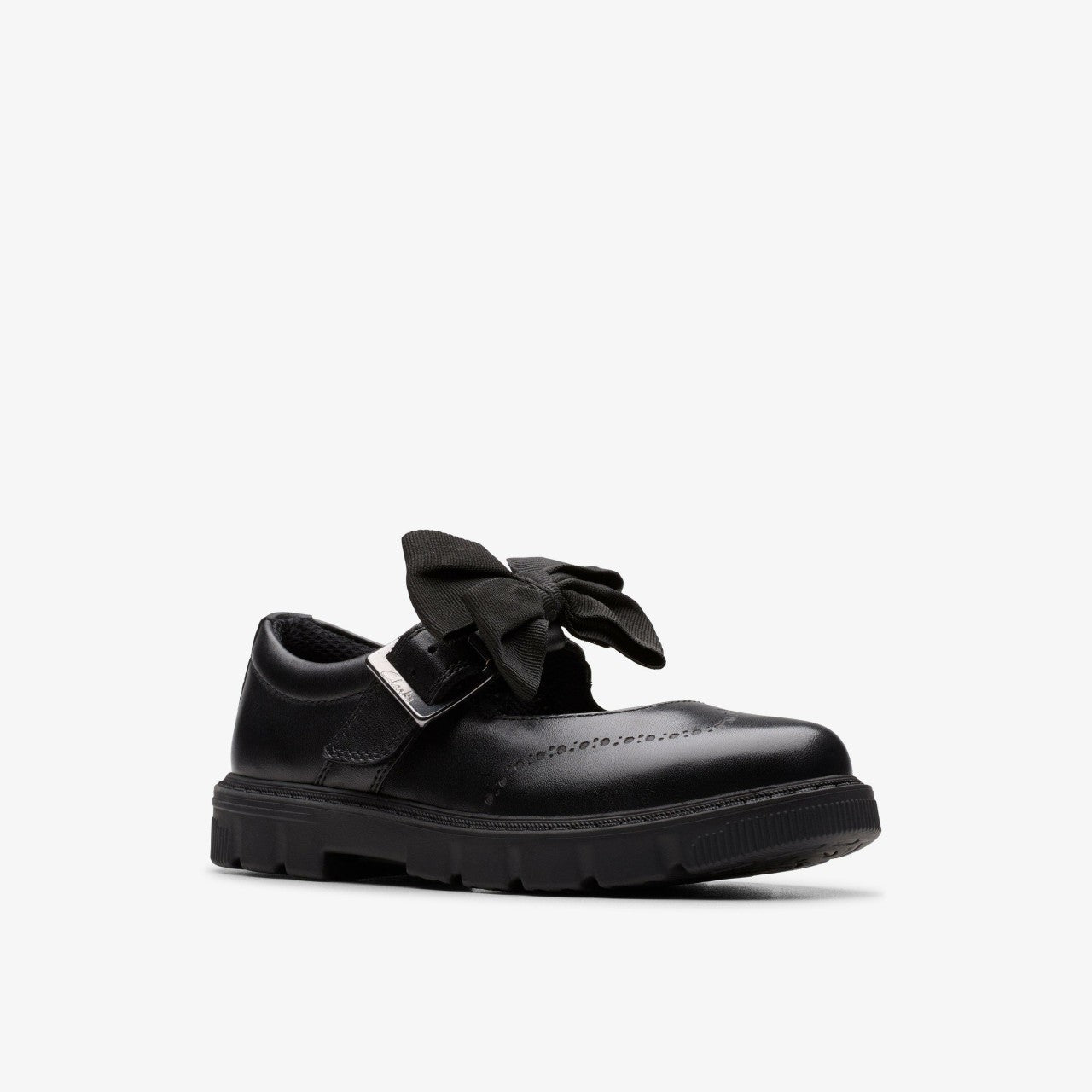 Lorcam Jane Kid Black Leather | Clarks Sale
