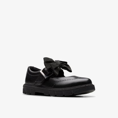 Lorcam Jane Kid Black Leather | Clarks Sale