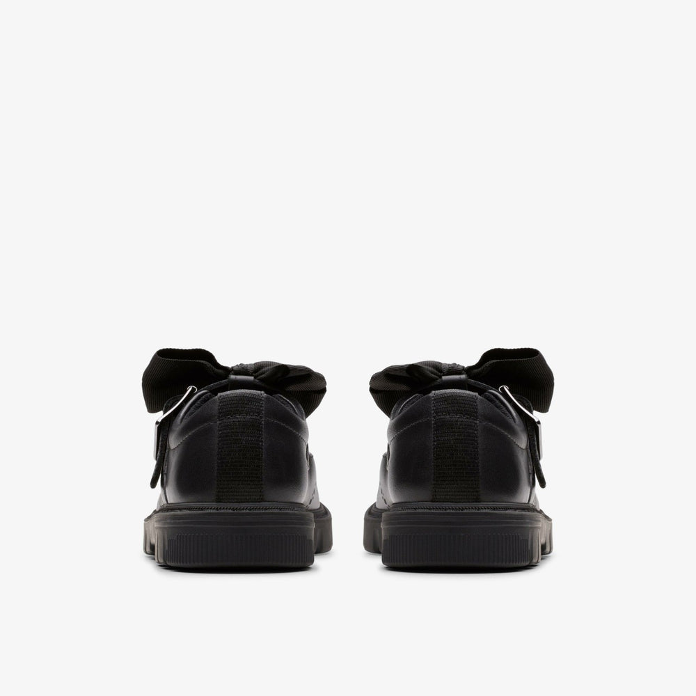 Lorcam Jane Kid Black Leather | Clarks Sale