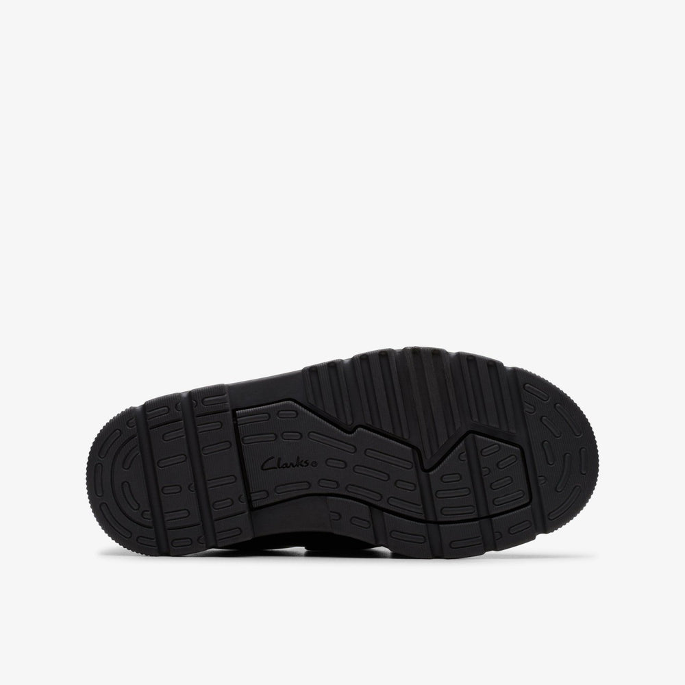 Lorcam Bow Kid Black Leather | Clarks Sale
