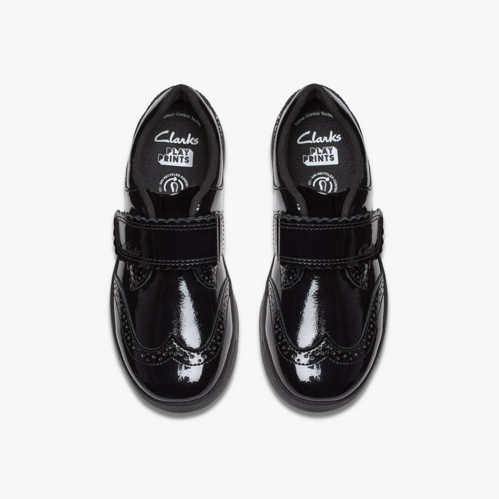 Disco Skip Kid Black Patent | Clarks Sale