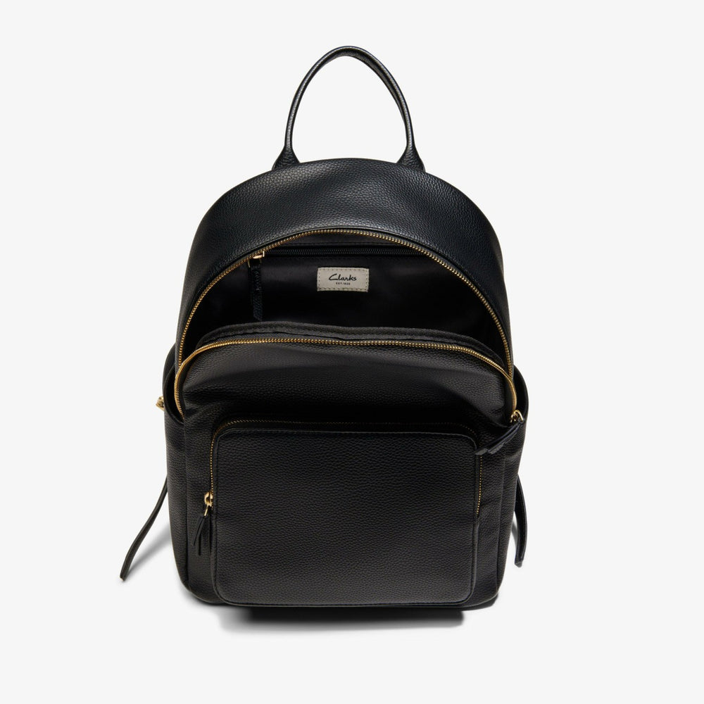 Back to College Dress Backpack Black | Clarks Onsale