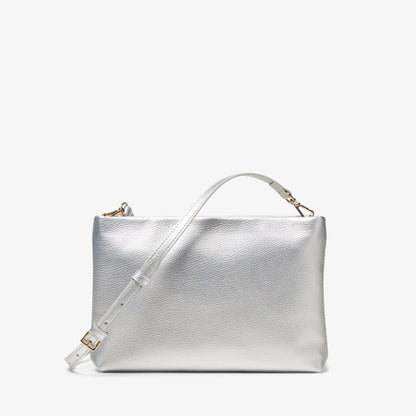 Pouch Bag Silver | Clarks