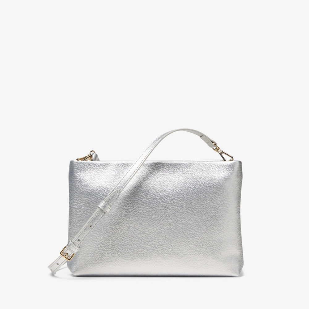 Pouch Bag Silver | Clarks
