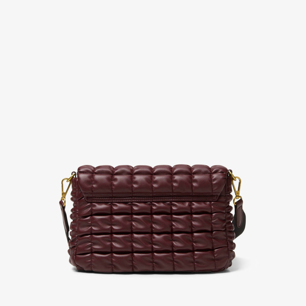 Quilted Cross Burgundy | Clarks US