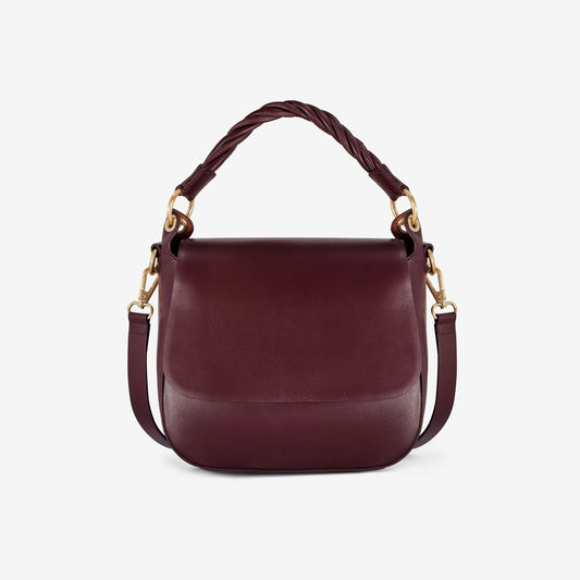 Twist Midi Burgundy Leather | Clarks US