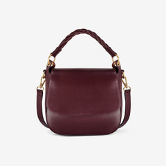 Twist Midi Burgundy Leather | Clarks US