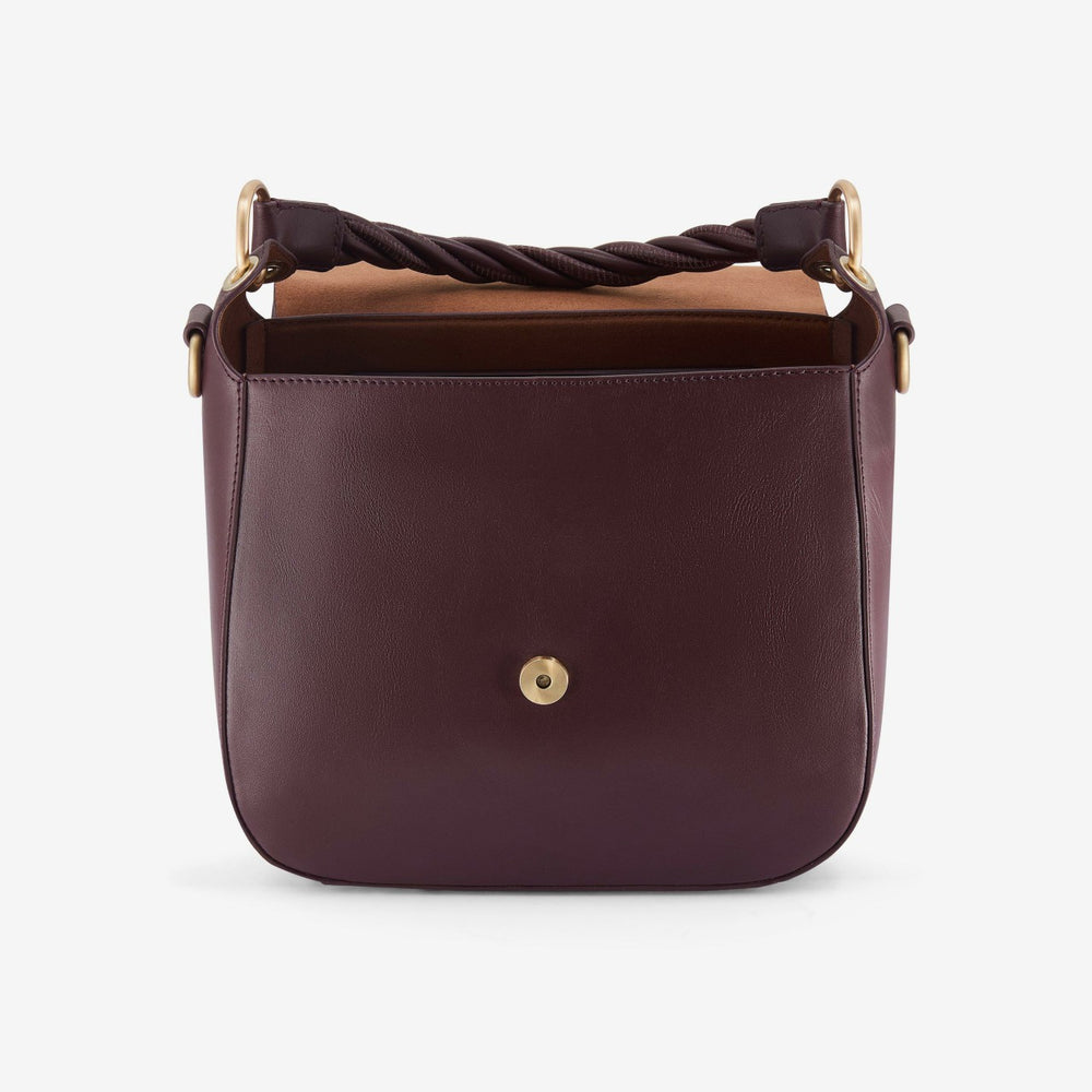 Twist Midi Burgundy Leather | Clarks US