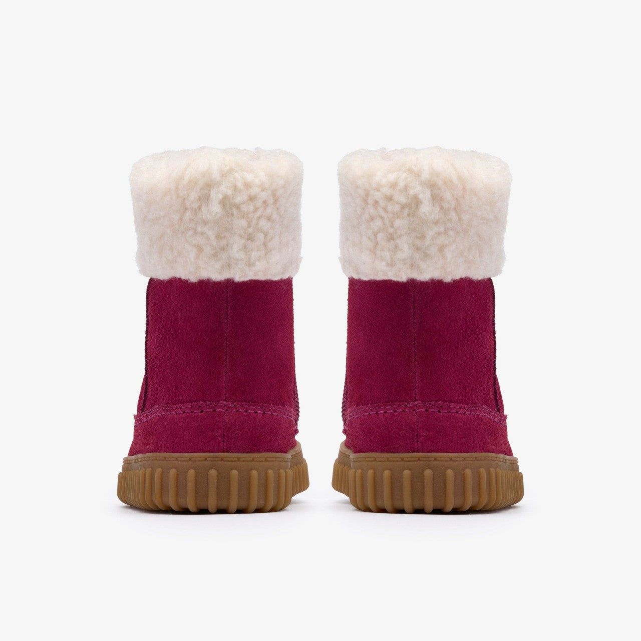 Cove Snug Toddler Berry Suede | Clarks Discount