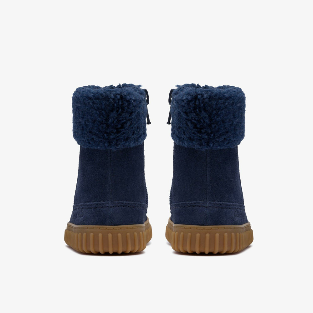 Cove Snug Toddler Navy Suede | Clarks Sale
