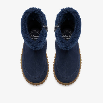 Cove Snug Toddler Navy Suede | Clarks Sale