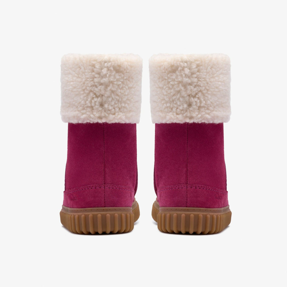 Cove Snug Kid Berry Suede | Clarks For Sale