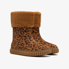 Cove Snug Kid Leopard Print | Clarks Discount